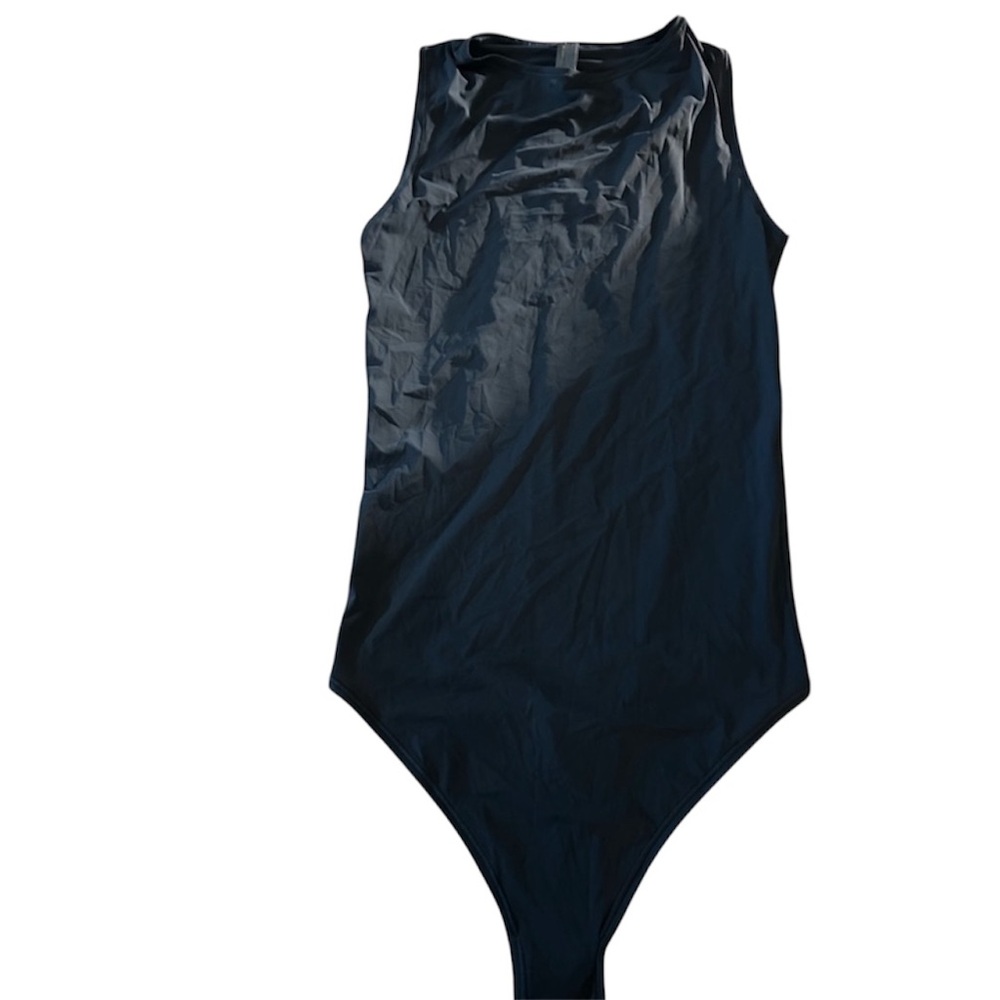 SKIMS Deep Blue sleeveless Bodysuit -size medium